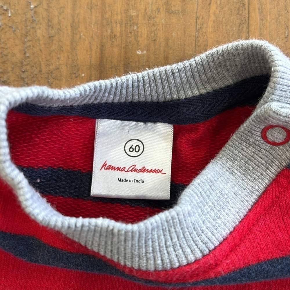 Hanna andersson color block sweatshirt - Picture 3 of 6